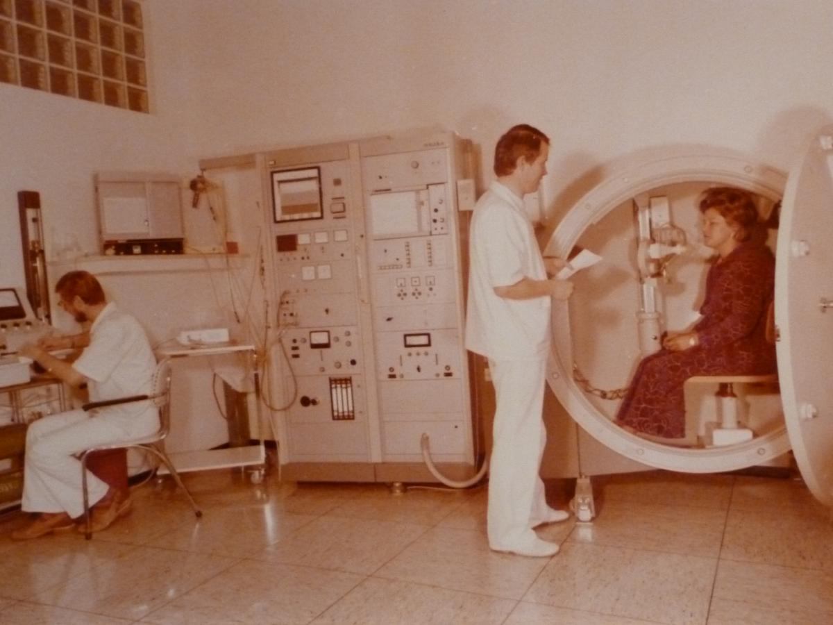 Auguste-Victoria-Stift, Therapie, Atem-Klimakammer, 1977