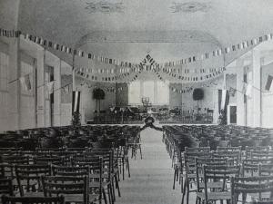 Neues Kurbad Innenansicht Konzerthalle, ca. 1910