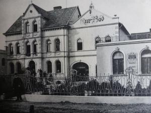 Villa Carla, Kurbadeingang Dammstraße, Kurhaus, ca. 1910