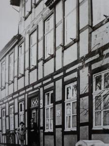 Damaliges Rathaus Bad Lippspringe Fassade, ca. 1925